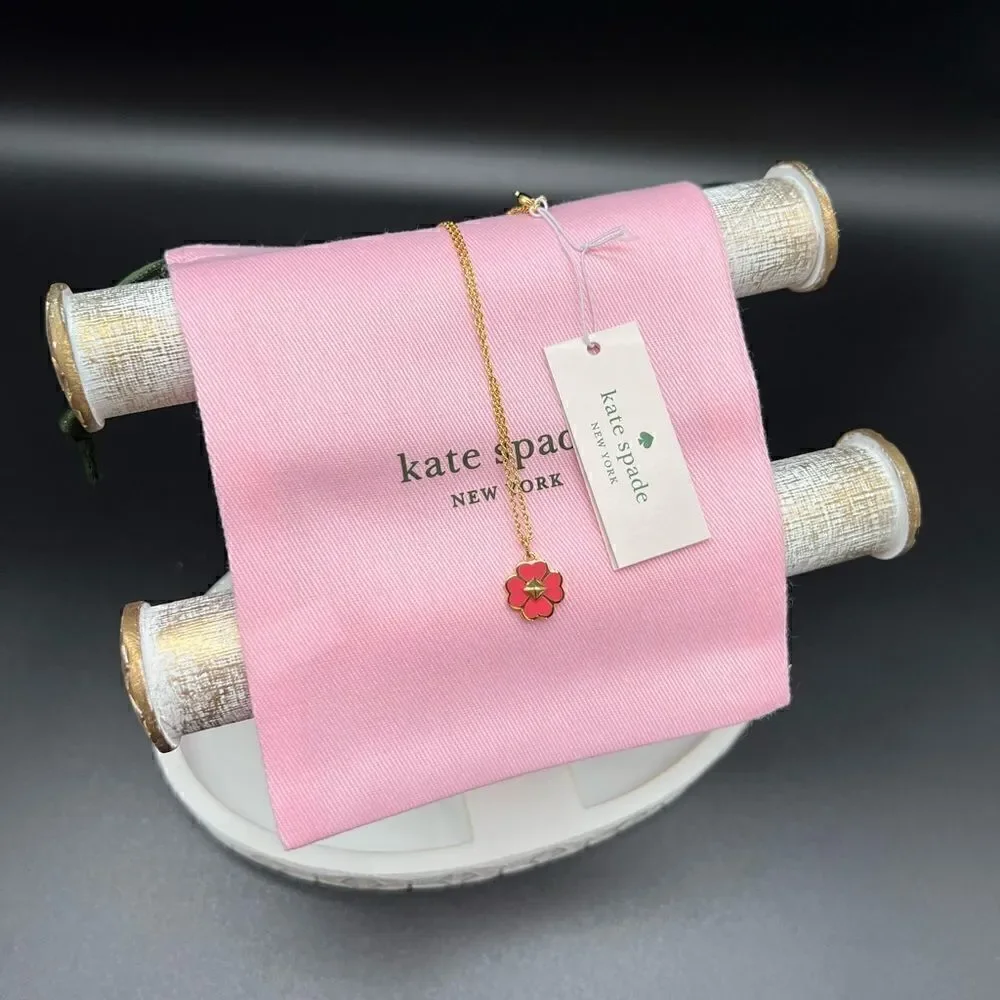 Kate Spade clover necklace